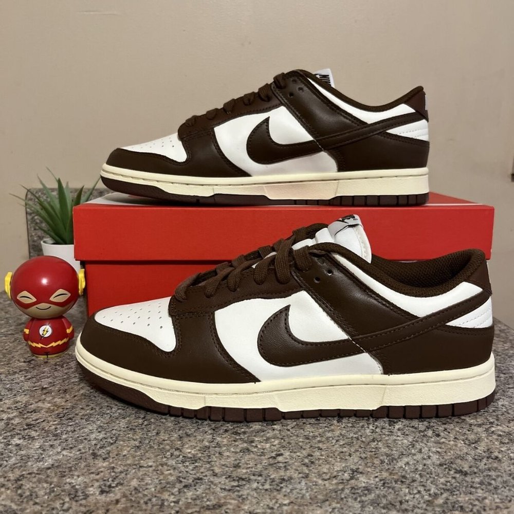 ✅ Nike Dunk Low “Cacao” Coconut Milk Womens Shoes Sneakers Size‎ 9 NIB